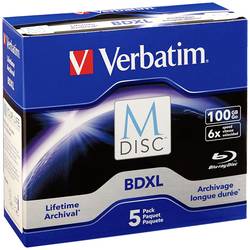 Verbatim 98913 M-DISC Blu-ray XL 100 GB 5 ks Jewelcase