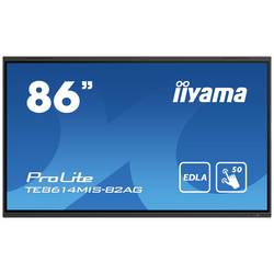 Iiyama ProLite iiWare12E TE8614MIS-B2AG displej Digital Signage Energetická třída (EEK2021): G (A - G) 217.4 cm 85.6 palec 3840 x 2160 Pixel 24/7