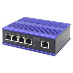 Digitus DN-651120 průmyslový ethernetový switch 10 / 100 / 1000 MBit/s IEEE 802.3af (12.95 W), IEEE 802.3at (25.5 W)