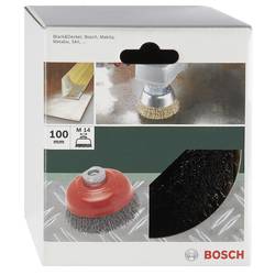 Bosch Accessories Hrncový kartáč pro úhlové a přímé brusky - vlnitý drát, 100 mm D= 100 mm 2609256502 1 ks