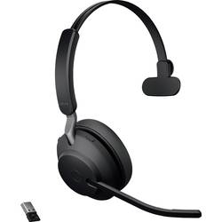 Jabra Evolve2 65 monaural Sluchátka On Ear Bluetooth®, 26599-889-989, mono, černá