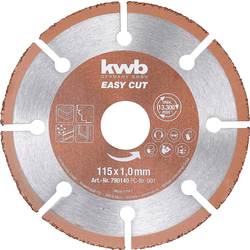 kwb 790140 řezný kotouč rovný 115 mm 1 ks dřevo, plast, měď