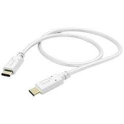 Hama Nabíjecí kabel USB USB 2.0 USB-C ® zástrčka, USB-C ® zástrčka 1.50 m bílá 00201592