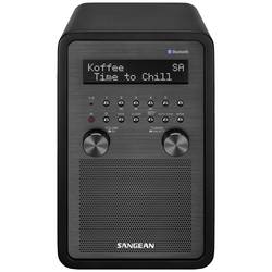 Sangean DDR-60 stolní rádio DAB+, DAB, FM AUX, Bluetooth, NFC vč. dálkového ovládání, funkce alarmu černá