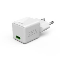 Hama USB nabíječka 25 W vnitřní, do zásuvky (230 V) USB-C® zásuvka (nabíjení) Počet výstupů: 1 x USB Power Delivery (USB-PD)