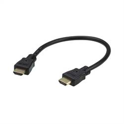 ATEN HDMI kabel Zástrčka HDMI-A 0.30 m černá 2L-7DA3H 4K UHD HDMI kabel