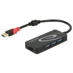 Delock 62899 USB 3.1 Gen 1 hub černá