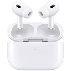 Apple AirPods Pro (2. Gen) + MagSafe Charging Case USB-C AirPods Bluetooth®, MTJV3ZM/A, stereo, bílá, Potlačení hluku