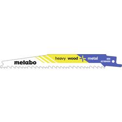 Metabo 628259000 Šavlová pila listů HEAVY WOOD + METAL Délka řezacího listu 150 mm 100 ks