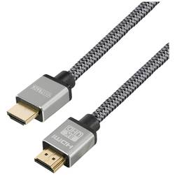 Maxtrack HDMI kabel Zástrčka HDMI-A, Zástrčka HDMI-A 3.00 m černá C 221-3 HNL 8K UHD HDMI kabel