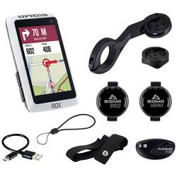 Sigma ROX 12.1 EVO Sensor Set - White navigace na kolo , pro Evropu, Bluetooth® , GPS , GLONASS