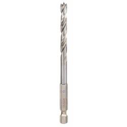 Bosch Accessories 2608595522 spirálový vrták do dřeva 6 mm Celková délka 106 mm 1/4 (6,3 mm) 1 ks