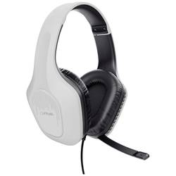 Trust GXT415PS ZIROX PS5 Sluchátka Over Ear kabelová, 24993, stereo, bílá