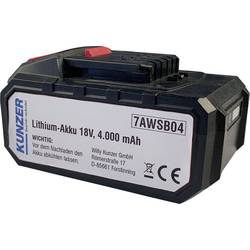 Kunzer 7AWSB04 náhradní akumulátor pro elektrické nářadí 18 V 4000 mAh Li-Ion