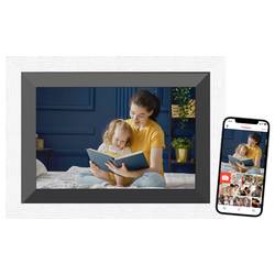 Braun Phototechnik DigiFrame 10B WiFi digitální WiFi fotorámeček 25.7 cm 10.1 palec Energetická třída (EEK2021): C (A - G) 1280 x 800 Pixel 32 GB bílá