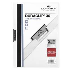 Durable složka s klipem DURACLIP® 30 220002 DIN A4 bílá