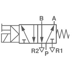 IMI NORGREN elektromagnetický ventil V51B517A-A213J 24 V/DC Materiál pouzdra hliník Těsnicí materiál NBR 1 ks