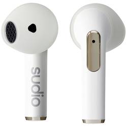 Sudio N2 In Ear Headset Bluetooth®, N2WHT, stereo, bílá