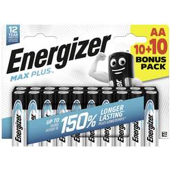 Energizer Max Plus tužková baterie AA alkalicko-manganová 1.5 V 20 ks