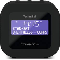 TechniSat TECHNIRADIO 40 0000/2940 radiobudík, DAB+, FM, s USB nabíječkou, černá