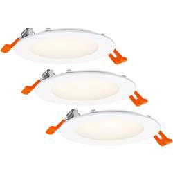 LEDVANCE 4058075629400 LED vestavné svítidlo, LED, pevně vestavěné LED, 8 W, bílá, sada 3 ks