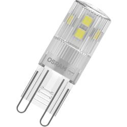 OSRAM 4058075450042 LED Energetická třída (EEK2021) F (A - G) G9 válcový tvar 1.9 W = 20 W teplá bílá (Ø x d) 14 mm x 43 mm 3 ks