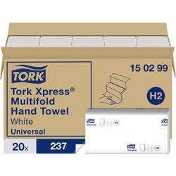 TORK 150299 Xpress Multifold Universal papírové utěrky, skládané (d x š) 23.4 cm x 21.3 cm bílá 4740 ks