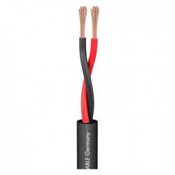 Sommer Cable 425-0051FC reproduktorový kabel 2 x 2.50 mm² černá metrové zboží