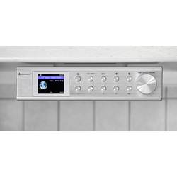 soundmaster IR1500SI IR1500SI vestavěné internetové rádio, internetové, DAB+, FM, Bluetooth, Wi-Fi, internetové rádio, hlasitý odposlech, stříbrná