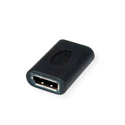 Value 12.99.3165 adaptér [1x zásuvka DisplayPort - 1x zásuvka DisplayPort] černá