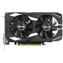 Asus grafická karta Nvidia GeForce RTX 3050 Dual - OC Edition 6 GB SDRAM GDDR6 PCIe x16 DVI, HDMI™, DisplayPort Režim nulového ventilátoru , Sopka, NVIDIA