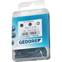 Gedore 690 PZD 3 S-010 6553090 křížový bit PZ 3 chrom-vanadová speciální ocel leštěný C 6.3 1 ks