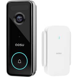 Aosu V8S Wi-Fi domovní video telefon kompletní sada, 1 ks, černá, V8S0.GAEU01000