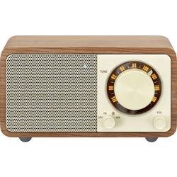 Sangean WR-7 Genuine Mini A500406 stolní rádio, FM, Bluetooth, s akumulátorem, vlašský ořech