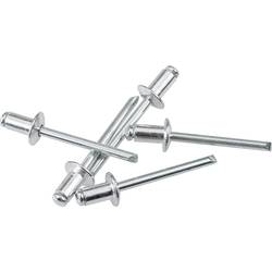 kwb 407459 slepý nýt (Ø x d) 3.2 mm x 9 mm hliník hliník hliník 50 ks