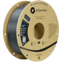 Polymaker PB01056 vlákno pro 3D tiskárny PETG plast Žáruvzdorné, Vysoká pevnost v tahu 1.75 mm 1000 g tmavě šedá PolyLite™ 1 ks