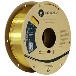 Polymaker PA03027 Dual Silk vlákno pro 3D tiskárny PLA hedvábí Vícebarevné, Hedvábně lesklé 1.75 mm 1000 g Koruna, zlatá, stříbrná PolyLite™ 1 ks