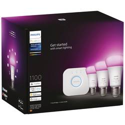 Philips Lighting Hue osvětlovací sada 8719514291515 Energetická třída (EEK2021): F (A - G) HueWCA 9W A60 E27 3set EUR PMO E27 11 W RGBW Energetická třída