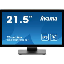 Iiyama ProLite T2238MSC-B1 dotykový monitor Energetická třída (EEK2021): D (A - G) 54.6 cm (21.5 palec) 1920 x 1080 Pixel 16:9 5 ms HDMI™, DisplayPort, USB 3.1