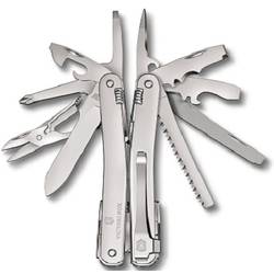 Victorinox Swiss Tool Spirit MX Clip 3.0224.MKB1 multifunkční nástroj počet funkcí 24 stříbrná