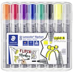 Staedtler 356 SWP8 popisovač na flipcharty Lumocolor® 356 barevně tříděná 8 ks