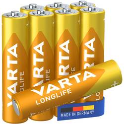 Varta LONGLIFE AAA Folie 8 mikrotužková baterie AAA alkalicko-manganová 1200 mAh 1.5 V 8 ks