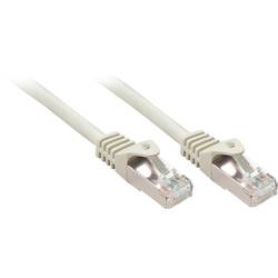 LINDY 48391 RJ45 síťové kabely, propojovací kabely CAT 5e F/UTP 1.00 m šedá s ochranou 1 ks