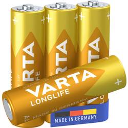 Varta Longlife tužková baterie AA alkalicko-manganová 2800 mAh 1.5 V 4 ks