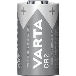 Varta VARTA LITHIUM Cylindrical CR2 Blister 2 fotobaterie CR 2 lithiová 880 mAh 3 V 2 ks