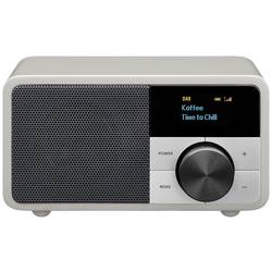 Sangean Genuine Mini DDR-7 stolní rádio DAB+, FM AUX, Bluetooth stříbrná