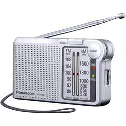 Panasonic RF-P150DEG RF-P150DEG-S kapesní rádio, FM, stříbrná