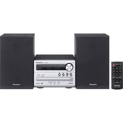 Panasonic SC-PM250EG-S stereo systém Bluetooth, CD, USB, 2 x 10 W stříbrná