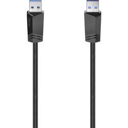 Hama USB kabel USB 3.2 Gen1 (USB 3.0 / USB 3.1 Gen1) USB-A zástrčka 1.50 m černá 00200624