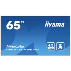 Iiyama ProLite LH6575UHS-B1AG displej Digital Signage Energetická třída (EEK2021): G (A - G) 164 cm 64.5 palec 3840 x 2160 Pixel 24/7